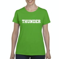 - Női póló Rövid ujjú, akár női méret 3XL-Thunder