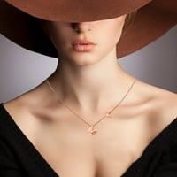 zttd női nyaklánc divat különleges design gyémánt fényes titán acél kulcscsont nyaklánc kereszt nyaklánc Női a