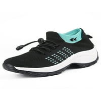 Tenmi Női Walking Shoes Slip-on-Sock cipők női ápolási munka Mesh alkalmi futás Jogging cipő