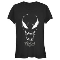 Junior Marvel Venom: legyen Carnage Big face Logo grafikus póló fekete Nagy