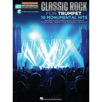 Hal Leonard Easy Instrumental Play-Along: klasszikus Rock-monumentális slágerek: trombita Easy Instrumental Play-Along