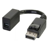 C2G DisplayPort férfi-Mini DisplayPort női Adapter, fekete