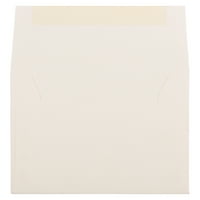 Papír & boríték 4bar a Strathmore meghívó borítékok, 1 8, természetes fehér szőtt, 1000 karton