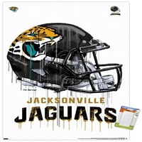 JacksonVille Jaguars-Csepegtető Sisak Fali Poszter, 22.375 34