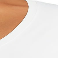 Terra & Sky Women's Plus méretű V-nyakú póló, hosszú ujjú, 2 csomag