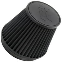 & N Universal Clamp-on Motor légszűrő: mosható és újrafelhasználható: kerek kúpos; A karima ID; magasságban; 7. a bázison;