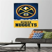 Denver Nuggets - Logo Wall poszter push csapokkal, 22.375 34