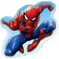 Spider-Man fólia léggömb, 35in