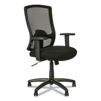 Alera Etros sorozat magas hátsó forgatható dönthető szék, támogatja akár lb, 18,11 22,04 ülésmagasság, Fekete