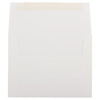 Papír És Boríték A Strathmore Meghívó Borítékok, 3 4, Fényes Fehér Vászon, 1000 Karton