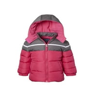 Cherokee baba kisgyermek lány színblokk téli dzseki kabát