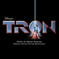 Wendy Carlos-Tron Soundtrack-Nehézsúlyú Fekete Vinyl