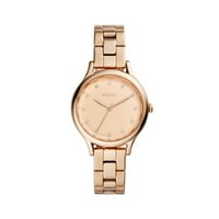 Fossil Outlet Női Laney háromkezes, Rose Gold-Tone rozsdamentes acél karóra, BQ3321