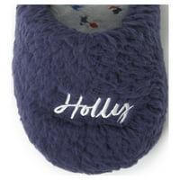 Dearfoams Cozy Comfort Női Holly Jolly papucs