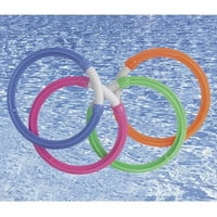 SunSplash Műanyag Merülési Gyűrűk Medence Játékok, Többszínű