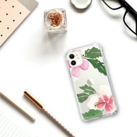 Essentials iPhone telefon tok, Hibiscus Pink & Green