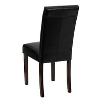 Flash bútorok Godrich Parsons szék, 6-os készlet, fekete