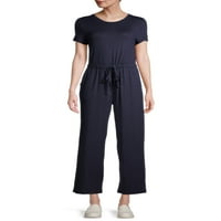 Como Blu Női Athleisure Jumpsuit rövid ujjú