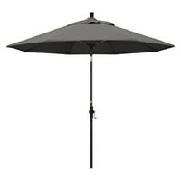 Kaliforniai esernyő 9 ft. Üvegszálas Tilt Sunbrella Piaci Esernyő