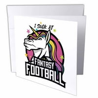 Szopni a Fantasy Football egyszarvú ló szivárvány üdvözlőlapok borítékok GC-322692-2