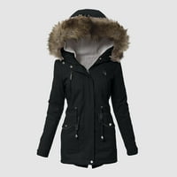 DabuLiu nők napi Plusz méretű téli kabát Hajtóka gallér Hosszú ujjú kabát Vintage vastag kabát plusz méretű téli kabátok