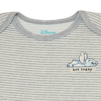 Disney Stitch Baby Boys Bodysuit, 3-Pack, Méret 0- hónap