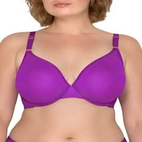 Intelligens & szexi Női Sheer Mesh Demi Underwire melltartó, stílus-SA1388