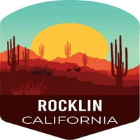 és R import Rocklin California Souvenir Vinyl matrica matrica kaktusz sivatagi Design