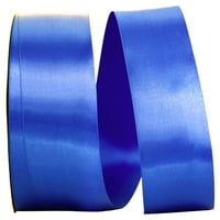 Papír szatén dupla arc elektromos kék poliészter szalag, 1800 2,5