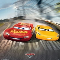 Disney Pixar autók-verseny nyerni fal poszter, 22.375 34