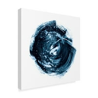 A „Indigo Nebula IV” vászon művészete Képzőművészete Ethan Harper művészete