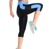 Efsteb Női Leggings edzés Leggings magas derekú Leggings a nők magas derék has ellenőrzés jóga edzés Capris Leggings