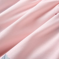 Wozhidaoke ruhák nőknek Női Maxi szíj virágos Chiffon v nyakú virágmintás hosszú ruha Női ruhák rózsaszín ruha nőknek