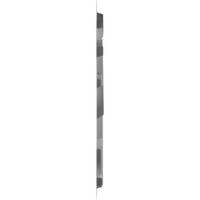 Ekena Millwork 5 8 W 5 8 H Evergreen Endurawall dekoratív 3D -s fali panel, fehér