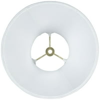 Imperial Shade fehér kis harang lámpa árnyékában 4.5 Top 9 alsó 8 ferde 7.5 magas csere hárfa és Finial
