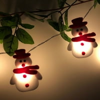 Outfmvch led lámpák led szalag fények LED dekoráció Karácsonyi Party húrok ünnep karácsony hóember fa LED fény karácsonyi
