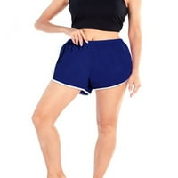 Női rövidnadrág Elasztikus derékpánt jóga tánc rövid nadrág nyári Sportos Alkalmi futó sport rövidnadrág S-4XL