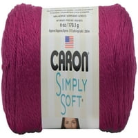 Caron Simply Soft Solids Fonal 12 Pk-Fukszia