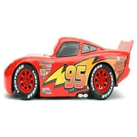 Disney Pixar autók 1: Villám McQueen öntött autó gumiabroncs Rack játék járművek
