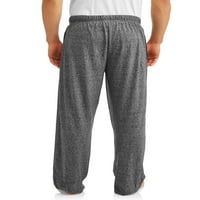 Hanes férfiak és nagy férfiak x-tempp szilárd kötött pizsama nadrág