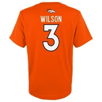 Denver Broncos Boys 4- SS Player Tee-Wilson 9K1BXFGFN L10 12