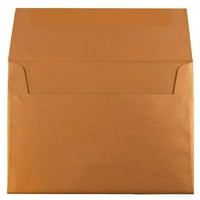 Papír és boríték borítékok, 1 4, réz metál, csomagonként