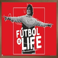 Ted Lasso-Futbol az élet fal poszter, 14.725 22.375 keretes