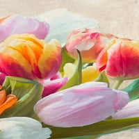 Tavaszi tulipánok III Poszter Nyomtatás-Luca Villa
