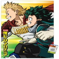 My Hero Academia: szezon-Teaser vizuális fali poszter Pushpins, 22.375 34