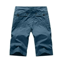 Cargo rövidnadrág Férfi ruha egyenes láb nyári túrázás nadrág Kemping ruházat Férfi Sport rövidnadrág alkalmi rövidnadrág