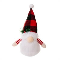 Karácsonyfa díszek lámpákkal töltött plüss baba medál népszerű ajándékok barátok családok hóember
