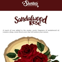 Szantálfa rózsa Tealight gyertyák ömlesztve-Rózsaszín prémium illatos Teafények-természetes olajok-Shortie ' s Candle