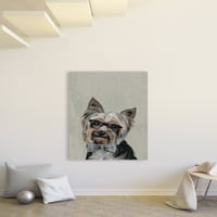 Marmont Hill okos kutya festmény nyomtatás becsomagolt vászonra