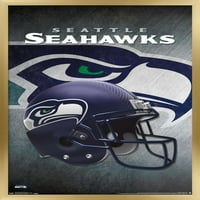 Seattle Seahawks-sisak fali poszter Push csapokkal, 14.725 22.375